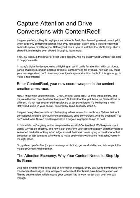 InteractiveStorytelling:CapturingAttentionandDrivingConversions