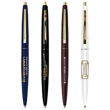 CANETA ESFEROGRAFICA CLIC GOLD (SIMILAR BIC)