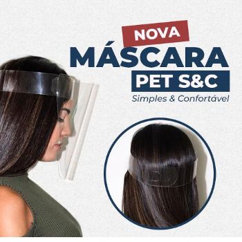 MáSCARA PET CONFORTáVEL EM DIVERSOS AMBIENTES.